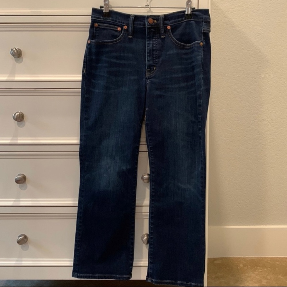 Madewell Cali Demi-Boot petite blue jeans - Picture 5 of 6